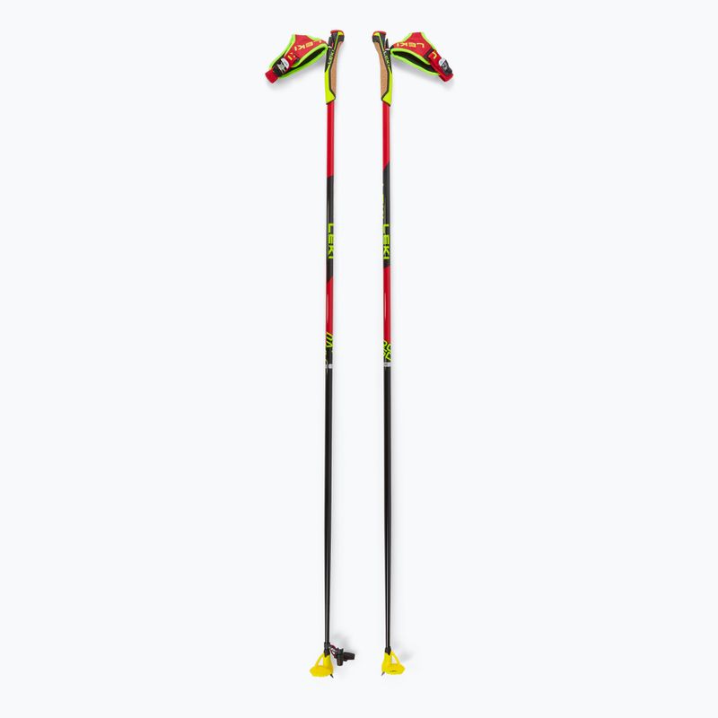 Палиці для лиж LEKI PRC 750 bright red/ neon yellow/ black
