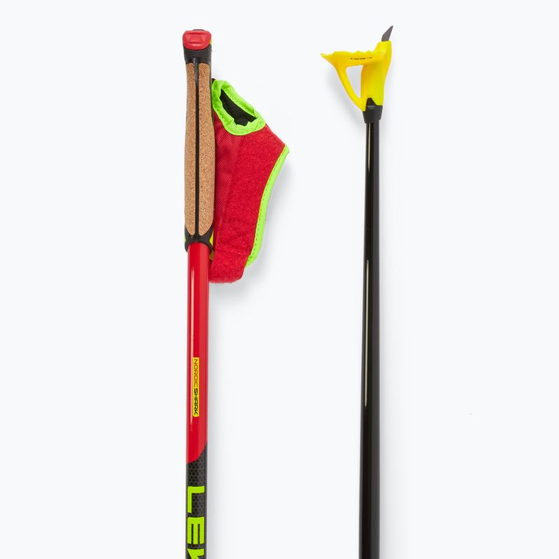 Палиці для лиж LEKI PRC 750 bright red/ neon yellow/ black 3