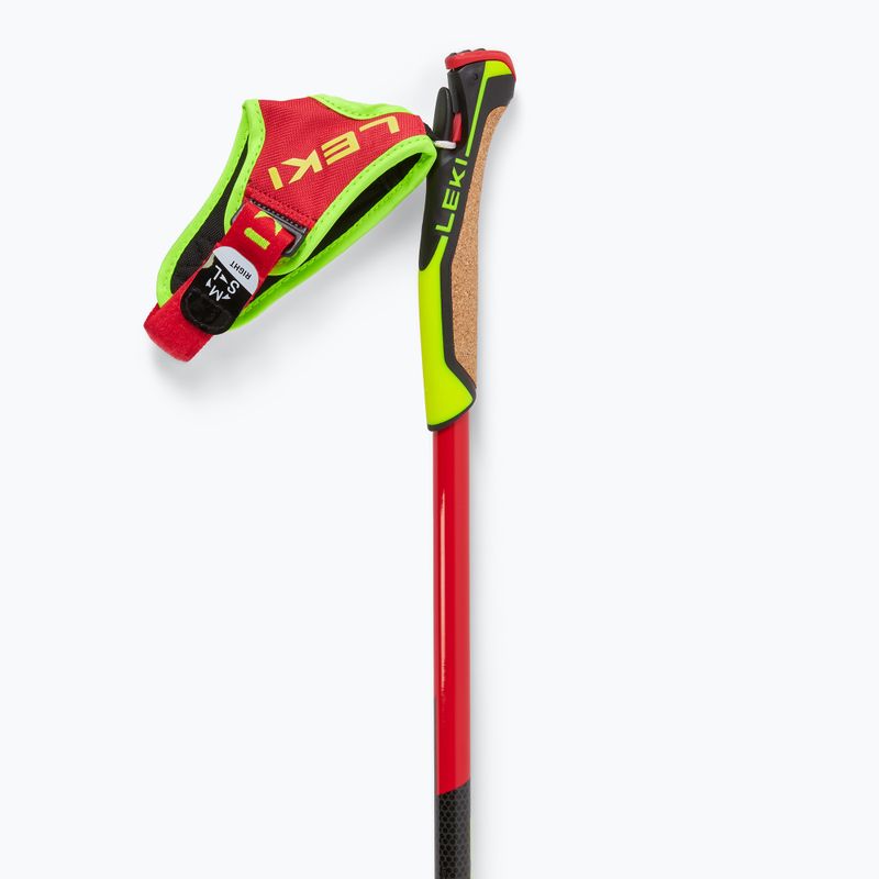 Палиці для лиж LEKI PRC 750 bright red/ neon yellow/ black 4