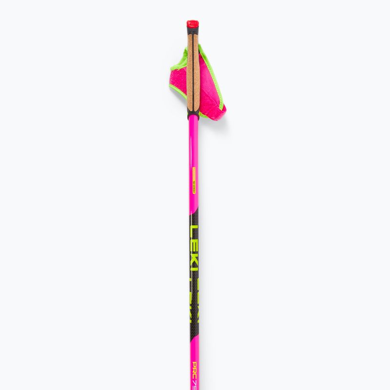 Палиці для лиж LEKI PRC 750 neon pink/ neon yellow/ black 2