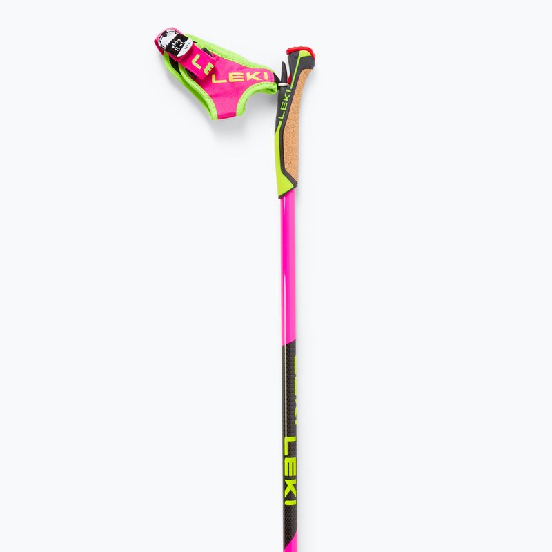 Палиці для лиж LEKI PRC 750 neon pink/ neon yellow/ black 4