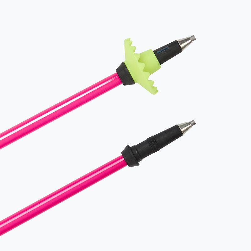 Палиці гірськолижні LEKI Venom SL 3D neon pink/black/neon yellow 5