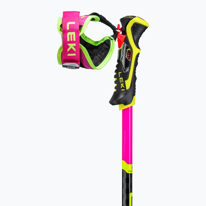 Палиці гірськолижні LEKI Venom SL 3D neon pink/black/neon yellow 3