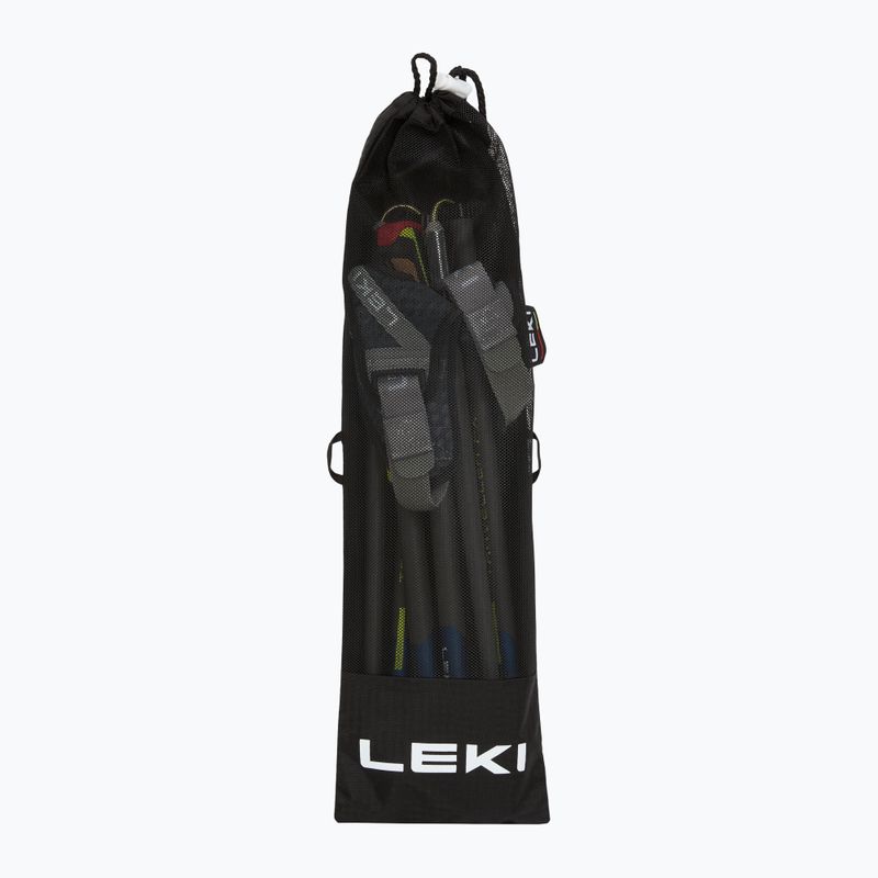 Палиці для скандинавської ходьби LEKI Traveller FX.One Carbon синьо-срібні 65325821110 8