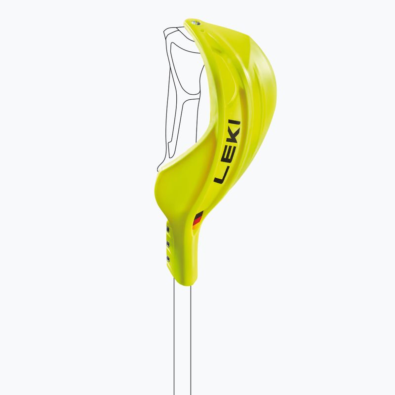 Чохол для палиць LEKI Gate Guard Closed Worldcup neon yellow 2