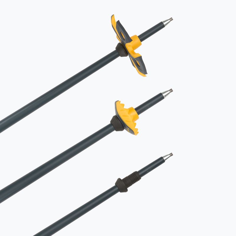 Палиці гірськолижні LEKI Spitfire 3D denim blue/ aegean blue/ mustard yellow 5