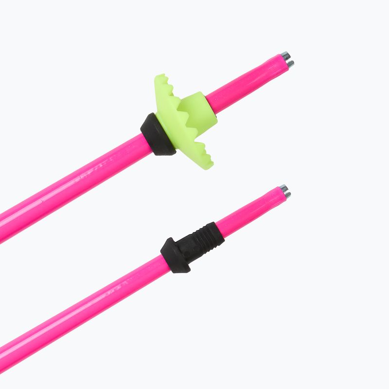 Палиці гірськолижні дитячі LEKI Racing neon pink/ black/ neon yellow 5