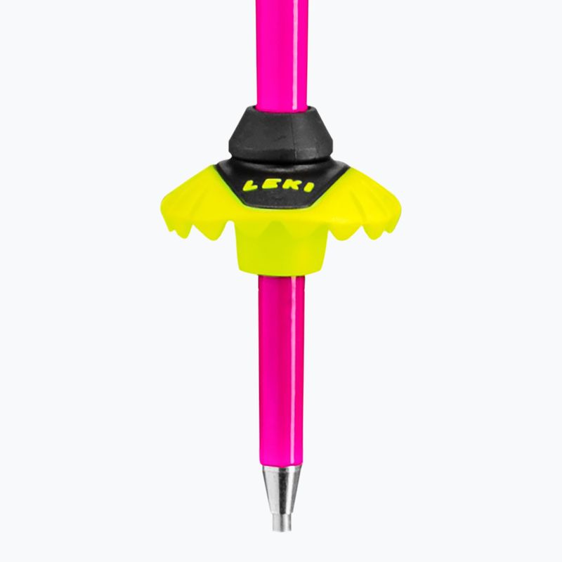 Лижні палиці LEKI Spitfire 3D neon magenta/neon yellow/berry 6