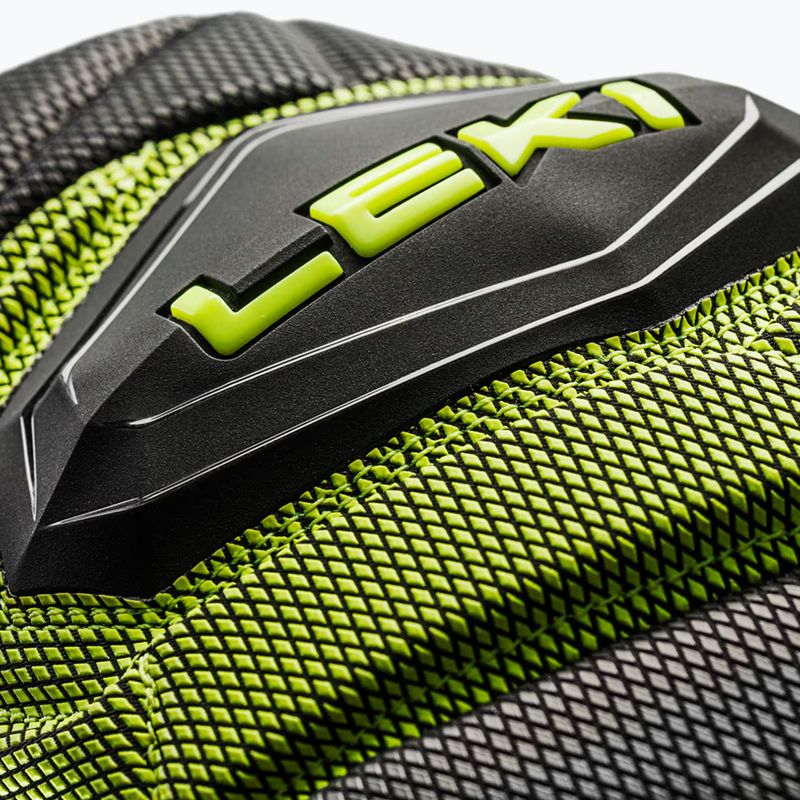 Рукавиці гірськолижні чоловічі LEKI WCR Coach 3D Mitt black/ice lemon 6