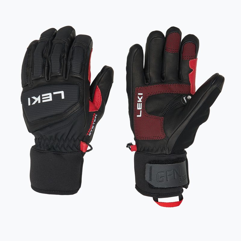 Рукавиці гірськолижні чоловічі LEKI Griffin Pro 3D black/ red/ white