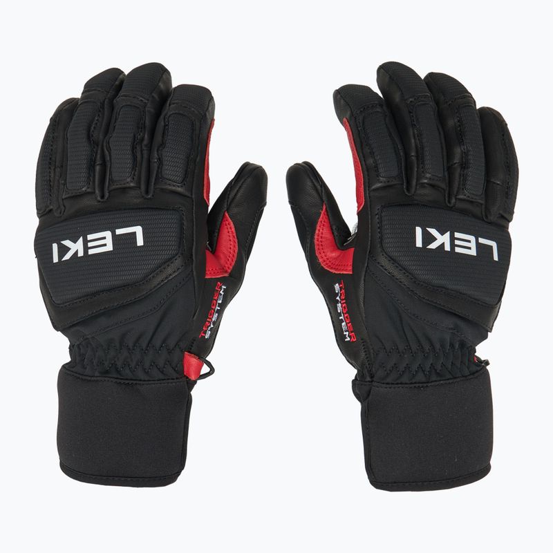 Рукавиці гірськолижні чоловічі LEKI Griffin Pro 3D black/ red/ white 3