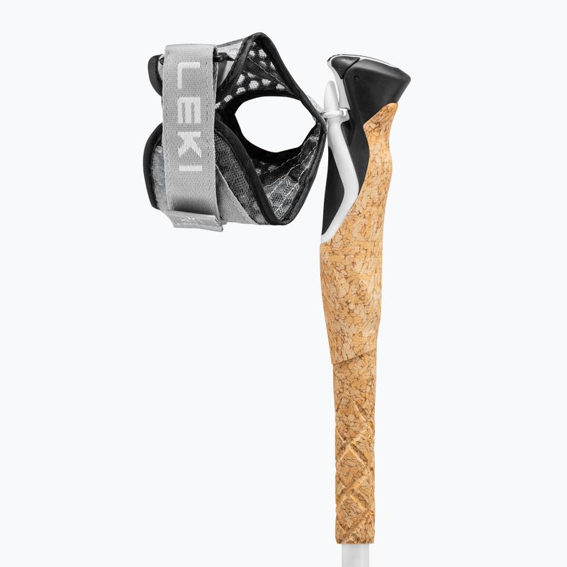 Трекінгові палиці LEKI Cross Trail FX Superlite білі/яскраво-червоні/чорні 4