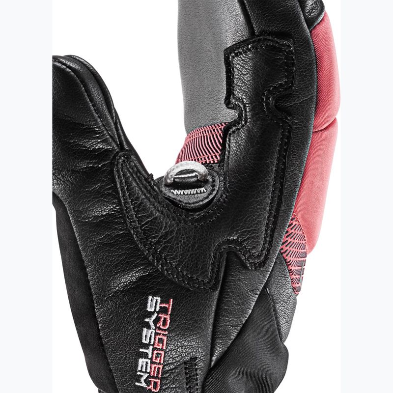 Рукавиці гірськолижні жіночі LEKI Griffin Base 3D Mitt black/ rose 4