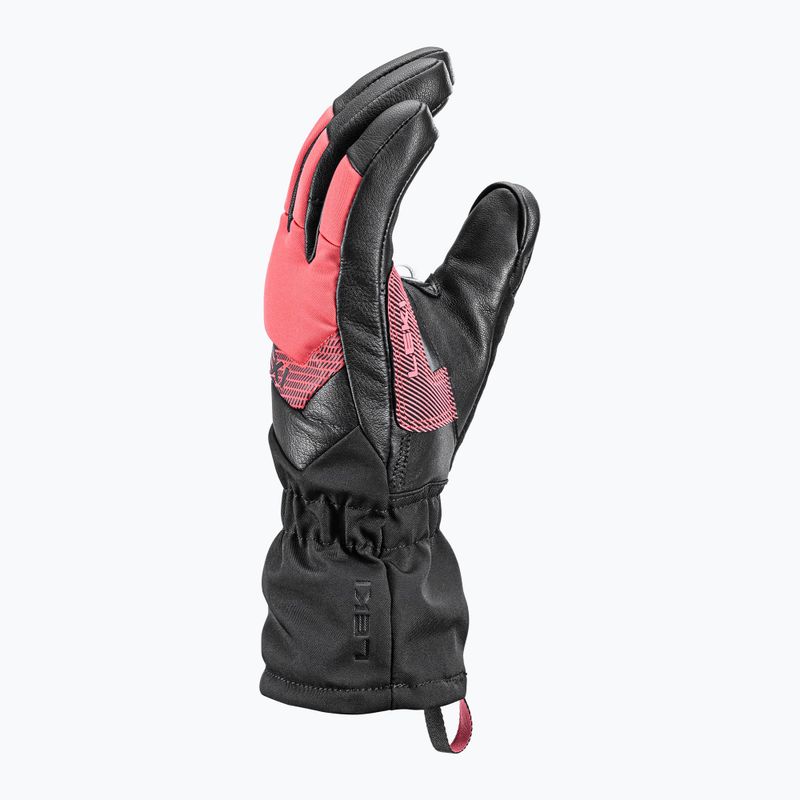 Рукавиці гірськолижні жіночі LEKI Griffin Base 3D black/ rose 3