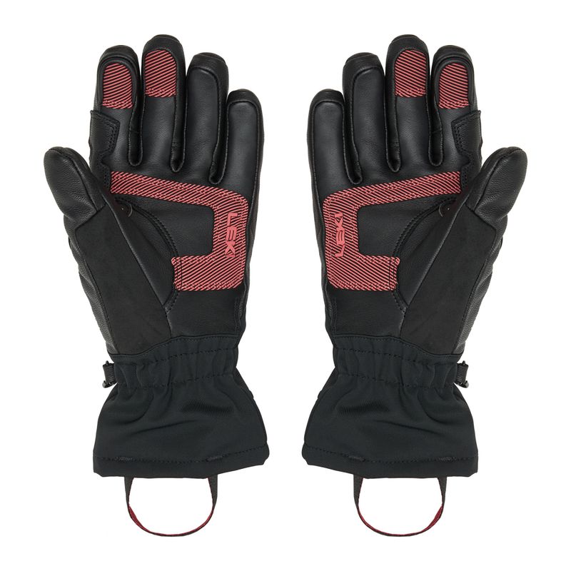 Рукавиці гірськолижні жіночі LEKI Griffin Base 3D black/ rose 2