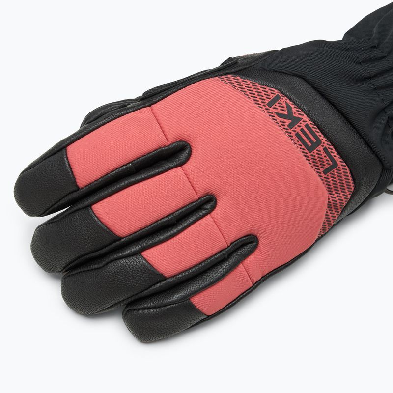 Рукавиці гірськолижні жіночі LEKI Griffin Base 3D black/ rose 4