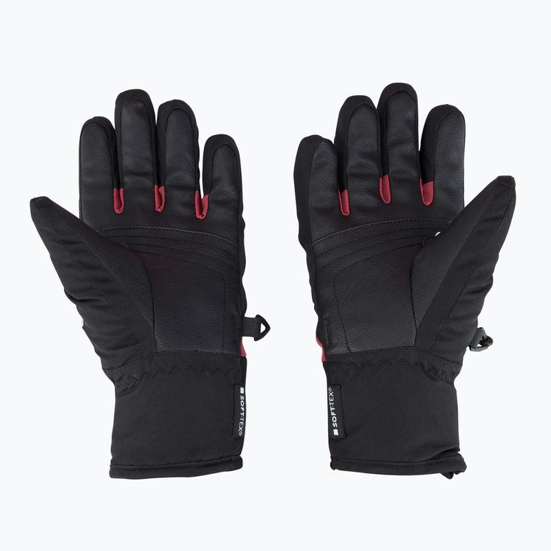 Рукавиці гірськолижні дитячі LEKI Griffin 3D Junior black/ rose 3