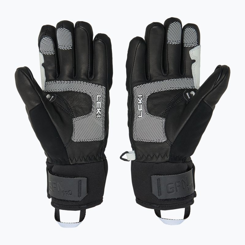 Рукавиці гірськолижні жіночі LEKI Griffin Pro 3D black 2