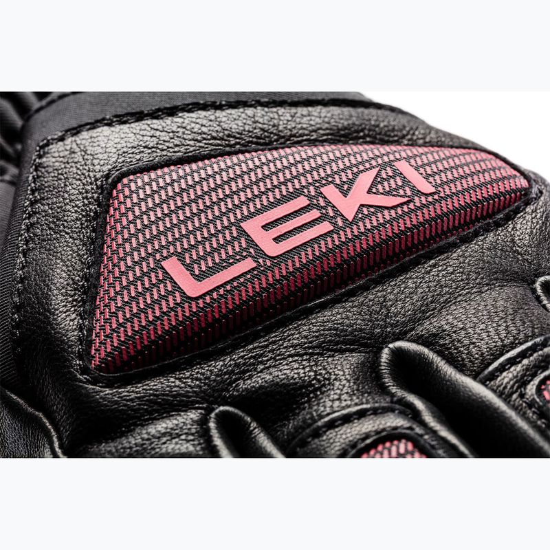 Рукавиці гірськолижні жіночі LEKI Griffin Pro 3D black/ rose 11