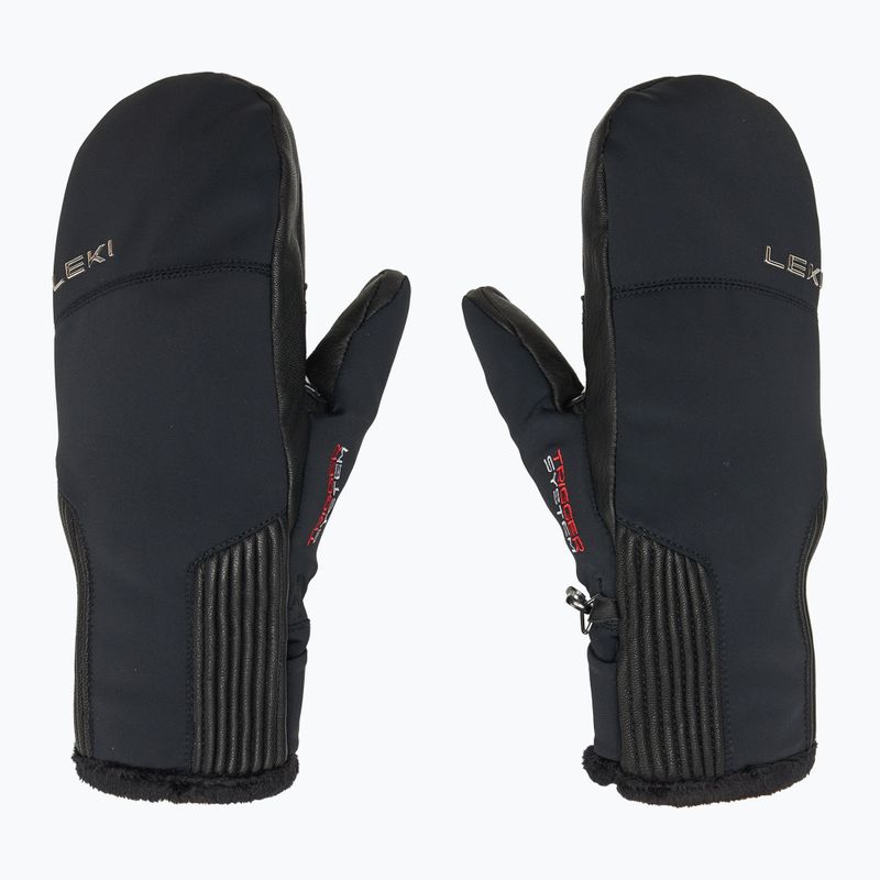 Рукавиці гірськолижні жіночі LEKI Vallarta 3D Mitt black 3