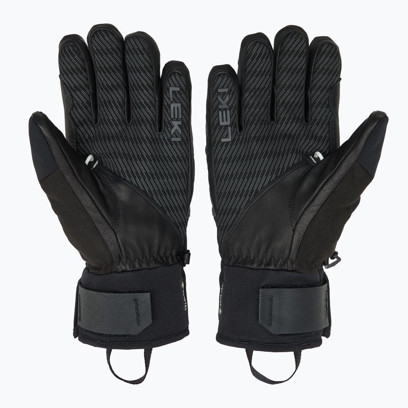 Рукавиці гірськолижні чоловічі LEKI Pegas 3D GTX black/ graphite 2