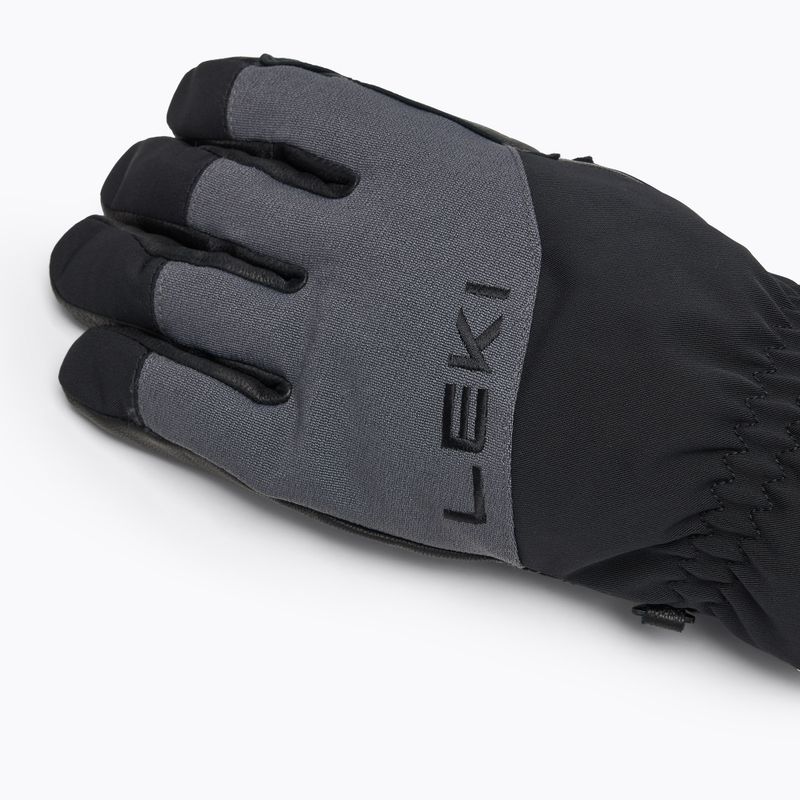 Рукавиці гірськолижні чоловічі LEKI Pegas 3D GTX black/ graphite 4