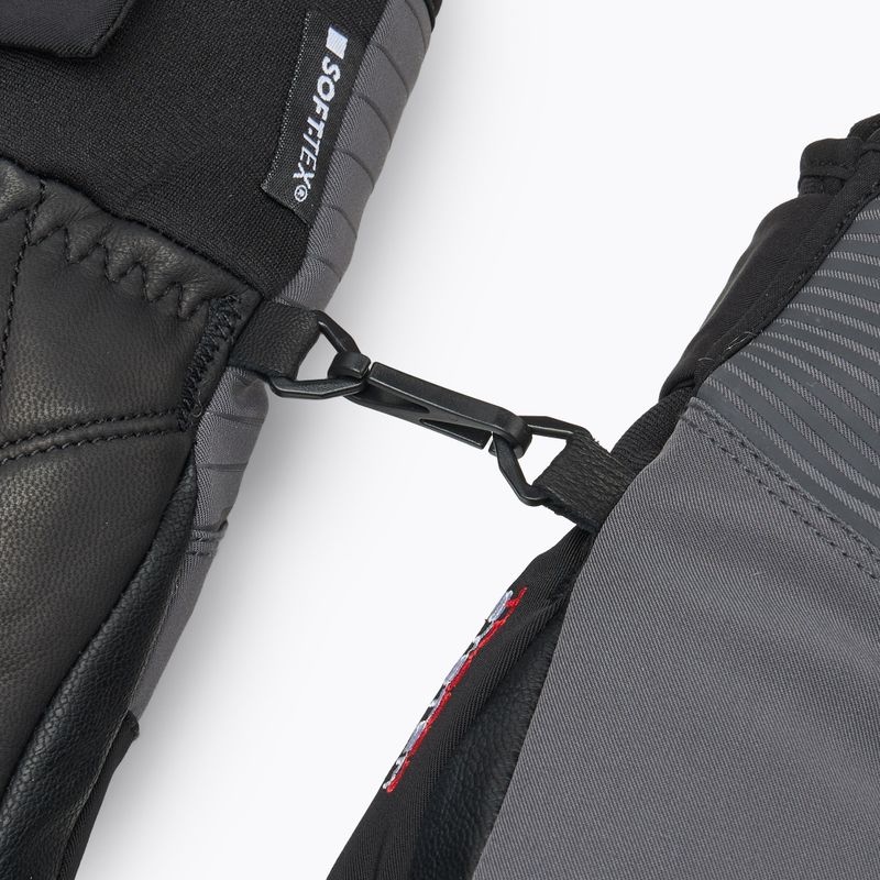 Рукавиці гірськолижні чоловічі LEKI Sparrow 3D black/ graphite 7