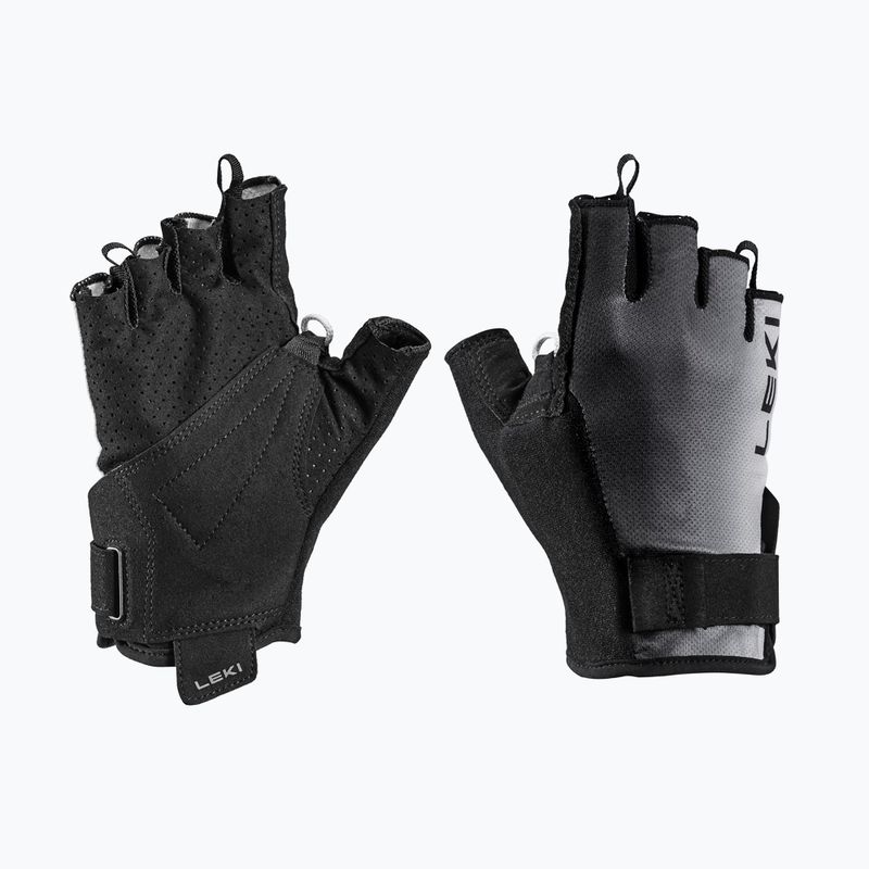 Рукавички для скандинавської ходьби LEKI Nordic Active Shark black/grey
