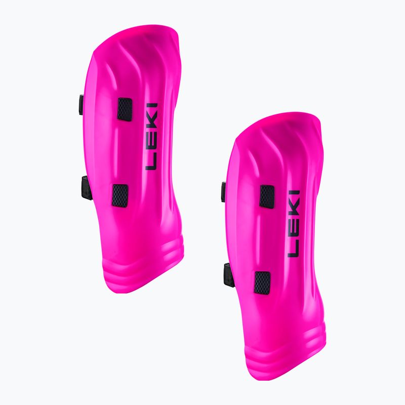 Захист для гомілок дитячий LEKI Worldcup Pro Junior neon pink