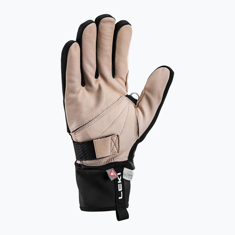 Рукавиці для бігових лиж LEKI PRC Premium ThermoPlus Shark black/sand 3