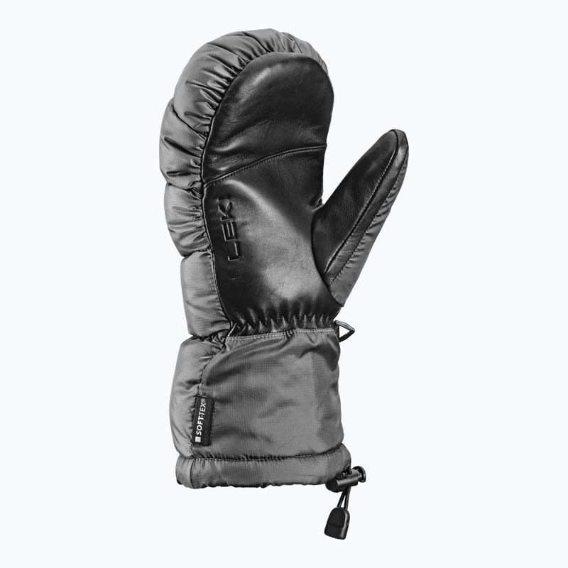 Жіночі лижні рукавиці LEKI Glace Zero Women Mitt graphite 3