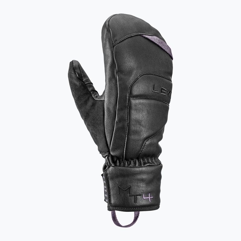 Рукавиці гірськолижні жіночі LEKI Montera Prime Women Mitt black/blackberry gray 2