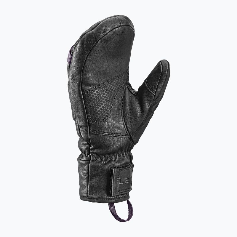 Рукавиці гірськолижні жіночі LEKI Montera Prime Women Mitt black/blackberry gray 3