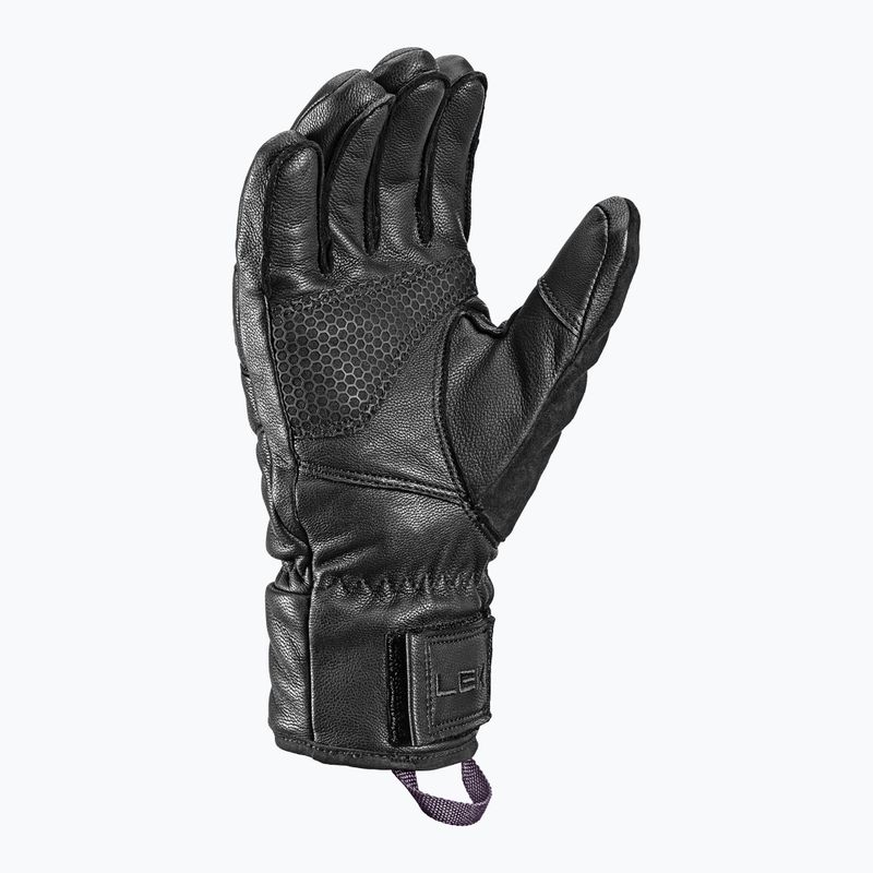 Рукавиці гірськолижні жіночі LEKI Montera Prime Women black/blackberry gray 3
