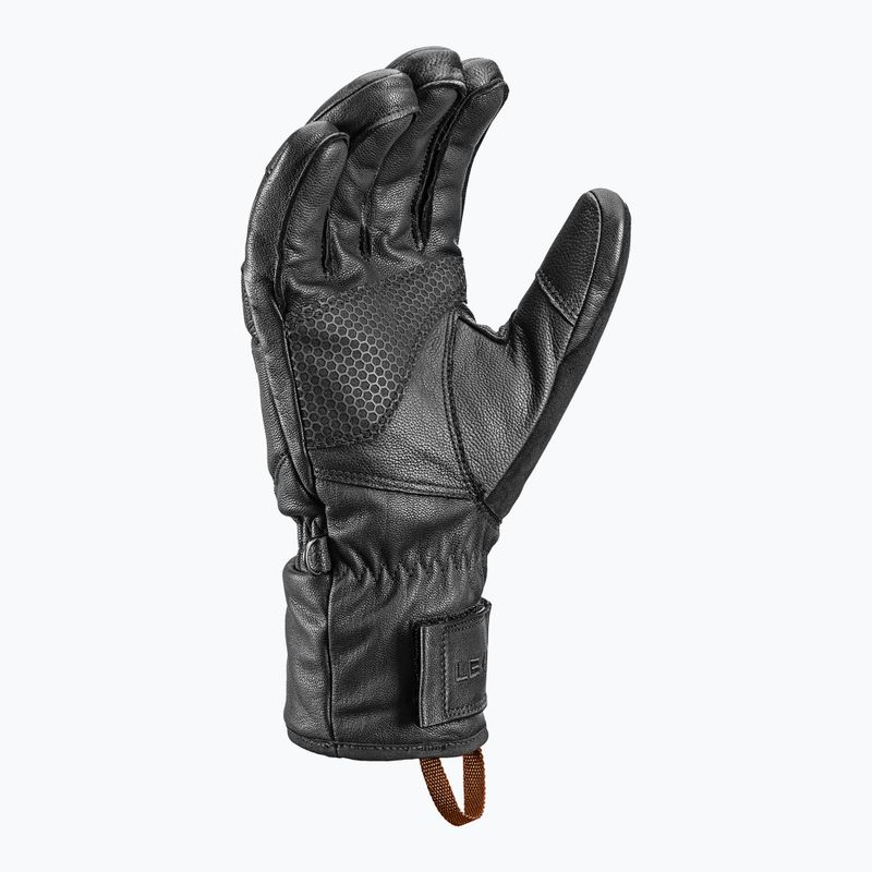 Рукавиці гірськолижні чоловічі LEKI Montera Prime black/dark brown 3