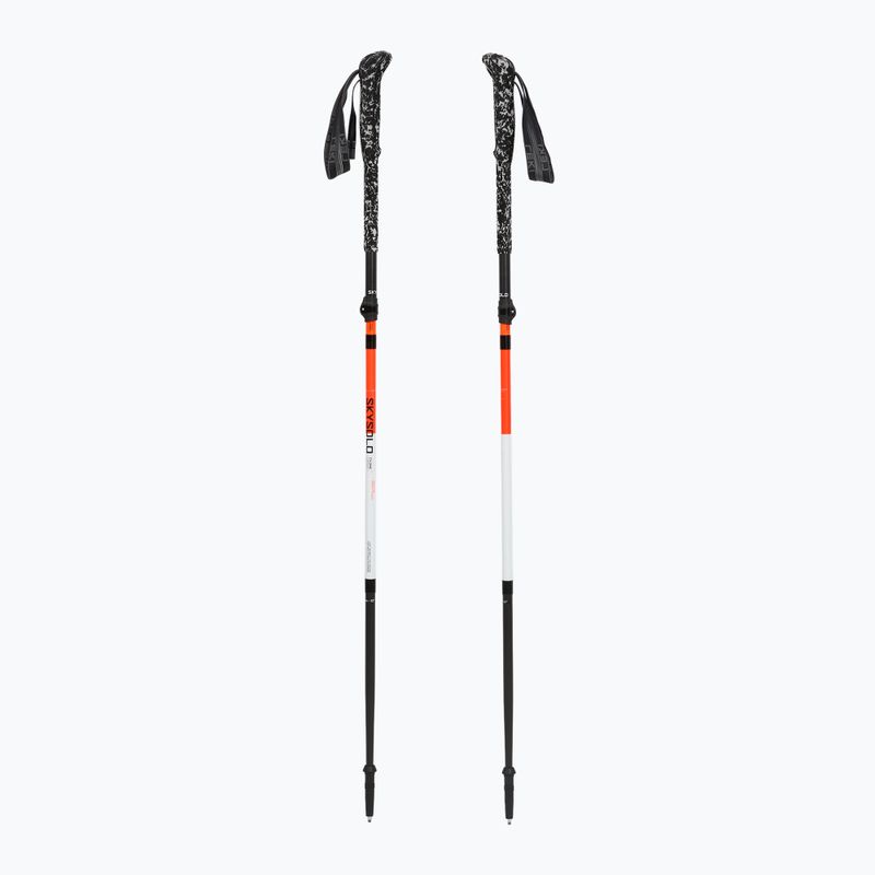 Палиці трекінгові LEKI Skysolo FX.One Carbon neon orange/white/black 5