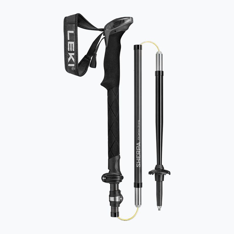 Палиці трекінгові LEKI Sherpa FX Carbon Strong black/naturalcarbon/light anthracite 4