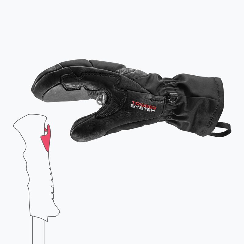 Рукавиці гірськолижні жіночі LEKI Griffin Base 3D Mitt black 9