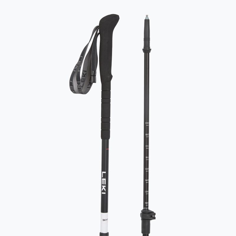 Палиці трекінгові LEKI Skytera Lite black/white/neonorange 3