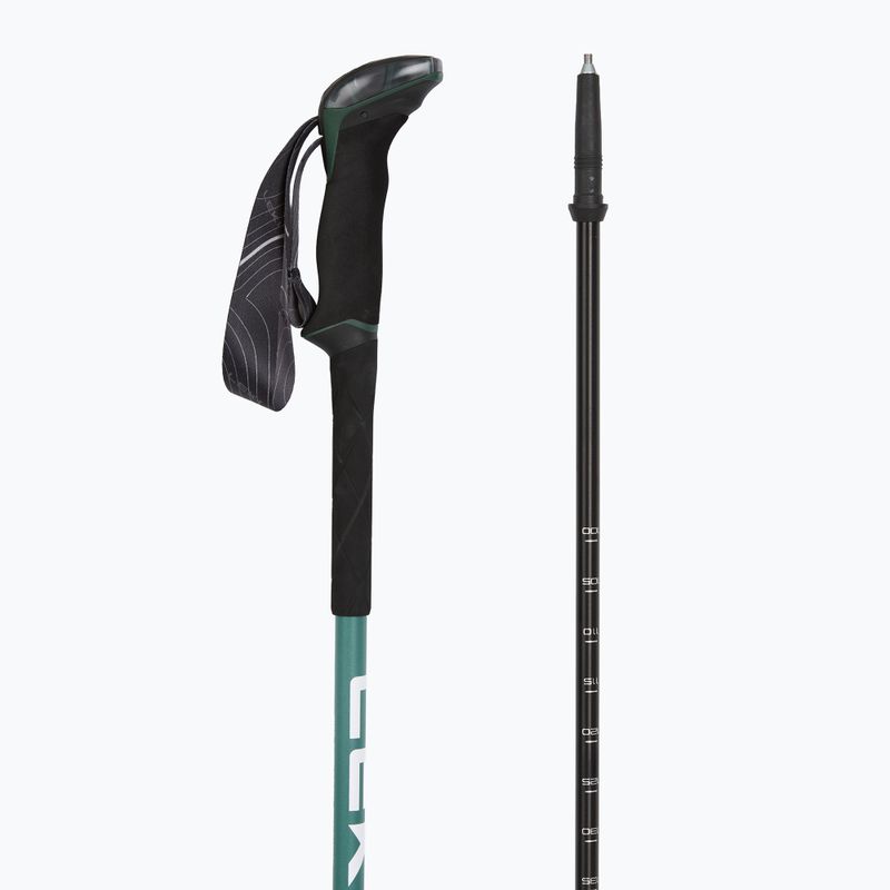 Палиці трекінгові LEKI Makalu Lite malachite green/dark malachite green/white 3
