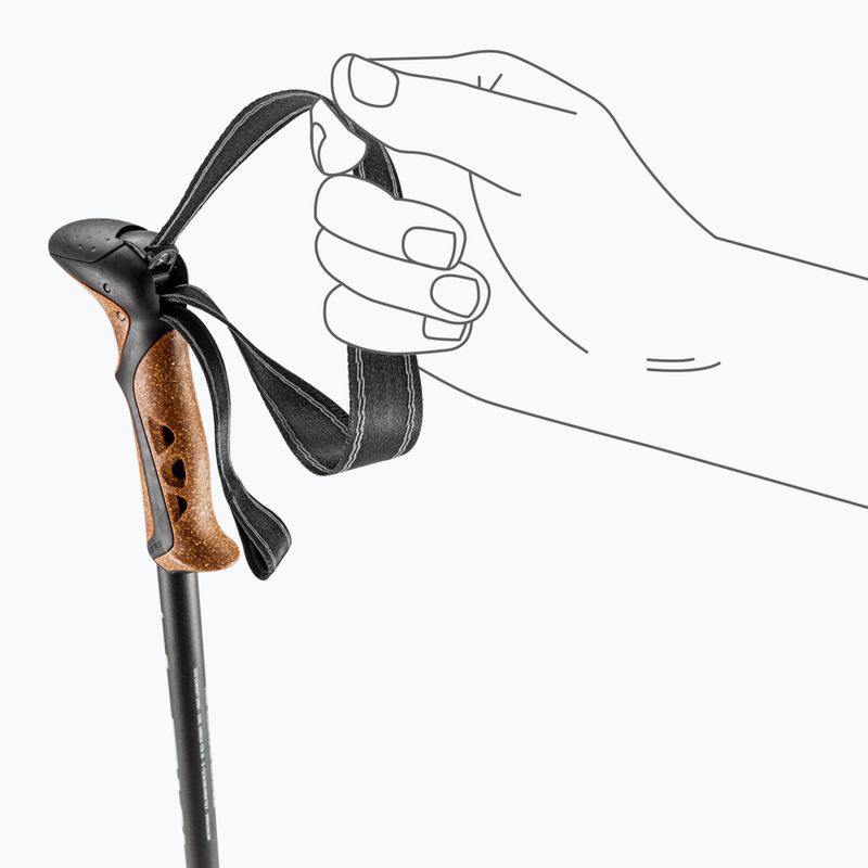 Палиці трекінгові LEKI Khumbu AS black/dark sea green 6