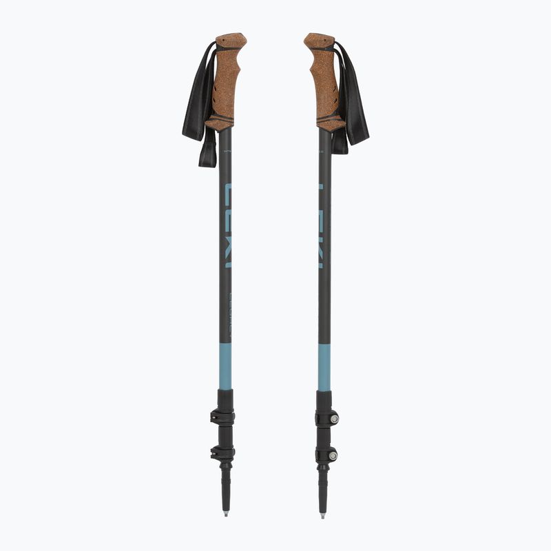 Палиці трекінгові LEKI Legacy greyblue/dark anthracite 5