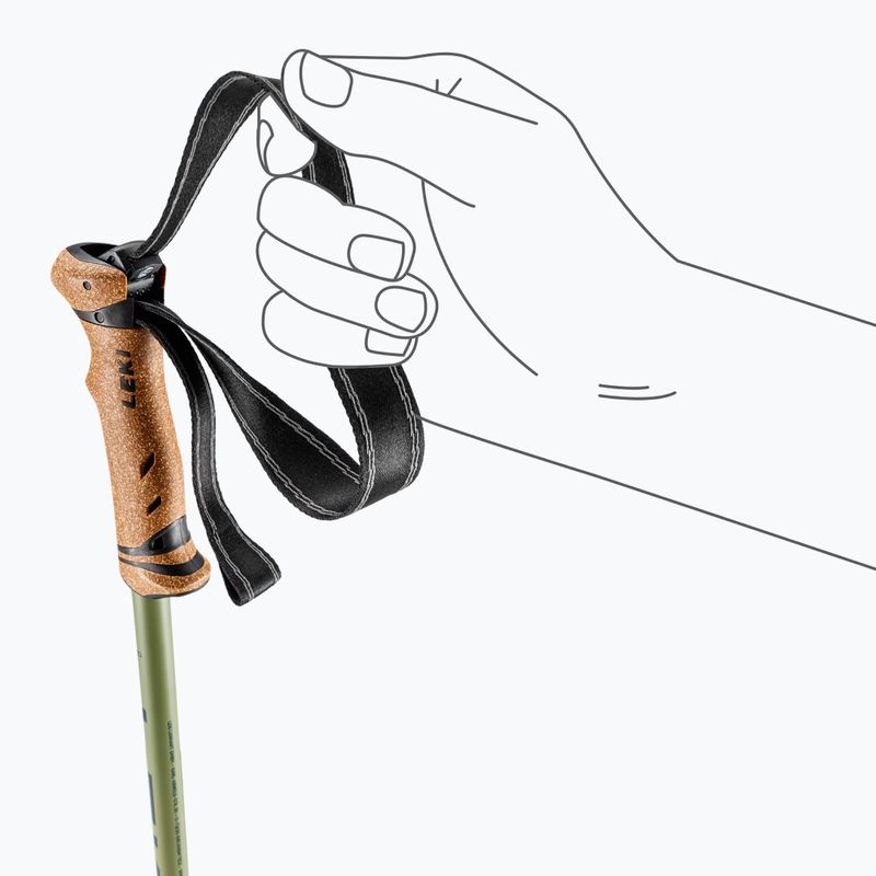 Палиці трекінгові LEKI Legacy Lite denim blue/dark olive 6