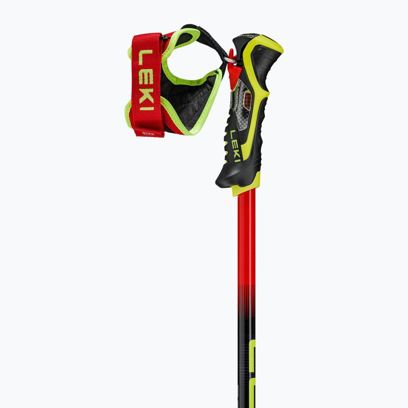 Палиці лижні LEKI Venom SL TR bright red/black/neon yellow 3