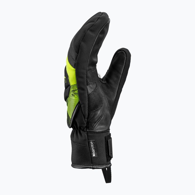 Рукавиці лижні LEKI WCR Core TR Mitt black/neon yellow 4