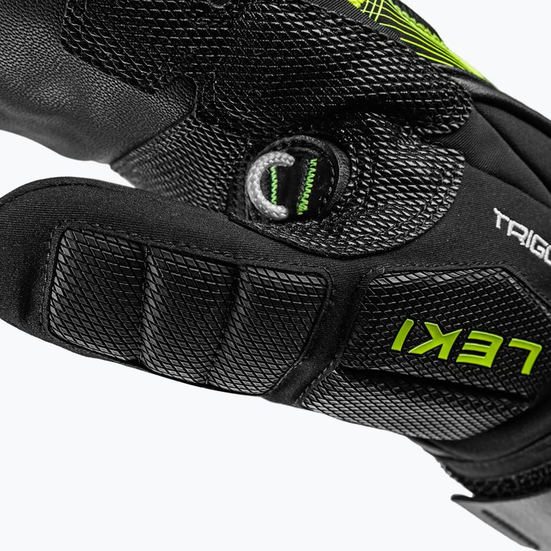 Рукавиці лижні LEKI WCR Core TR Mitt black/neon yellow 5