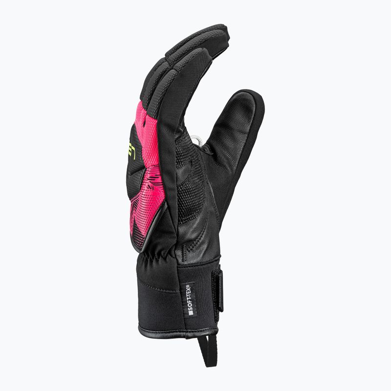 Рукавиці лижні LEKI WCR Core TR black/neon pink/neon yellow 4