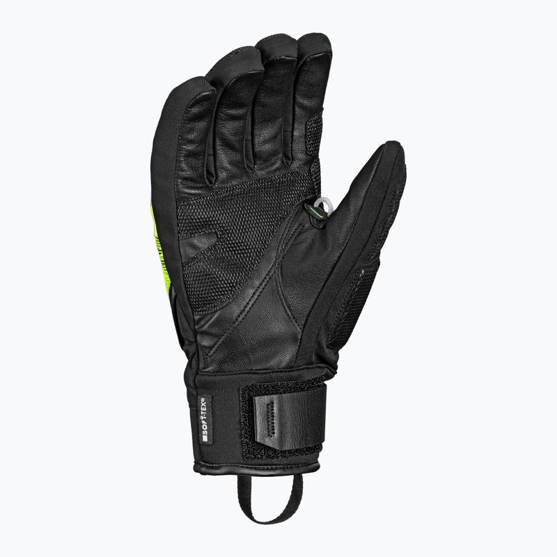 Рукавиці лижні LEKI WCR Core TR black/neon yellow 3