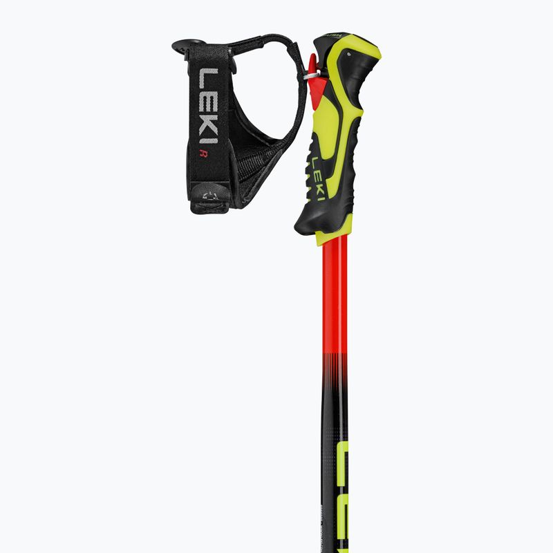 Палиці лижні дитячі LEKI WCR Evo Lite SL TR bright red/black/neon yellow 3