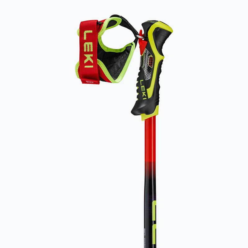 Палиці лижні дитячі LEKI WCR Pro Lite SL TR bright red/black/neon yellow 3